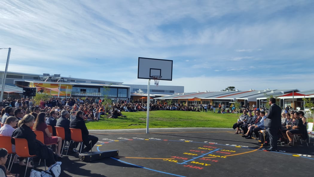 The Haeata Community Campus opened today, with 950 students signed up for the new school.