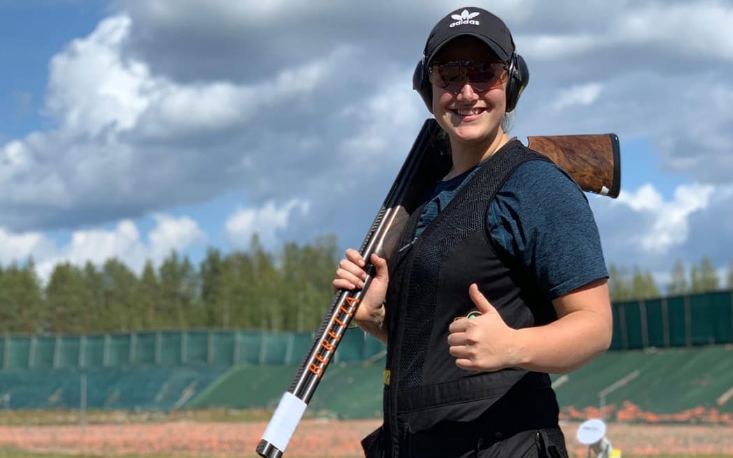 Olympic shooter Chloe Tipple.