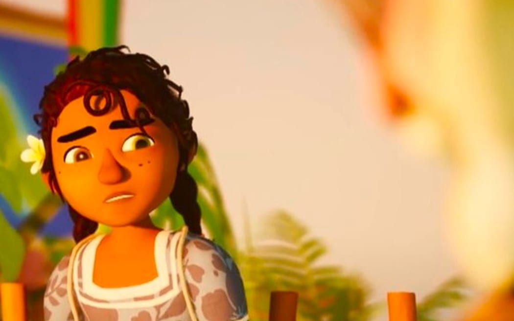 A screen capture from New Caledonia’s award-winning game 'Tchia' (PICTURE Studio Awaceb)