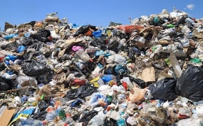 Rubbish mound