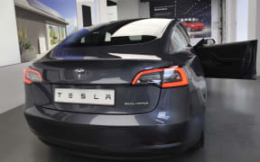 FRANCE. PARIS (75) 8TH ARR. PRESENTATION OF MODEL 3 (DUAL MOTOR) AT THE TESLA SHOWROOM. ELON MUSK'S BRAND REMAINS TOP SALES FOR ELECTRIC VEHICLES