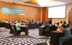 Delegates at the Pacific Heads of Nursing meeting in Suva.