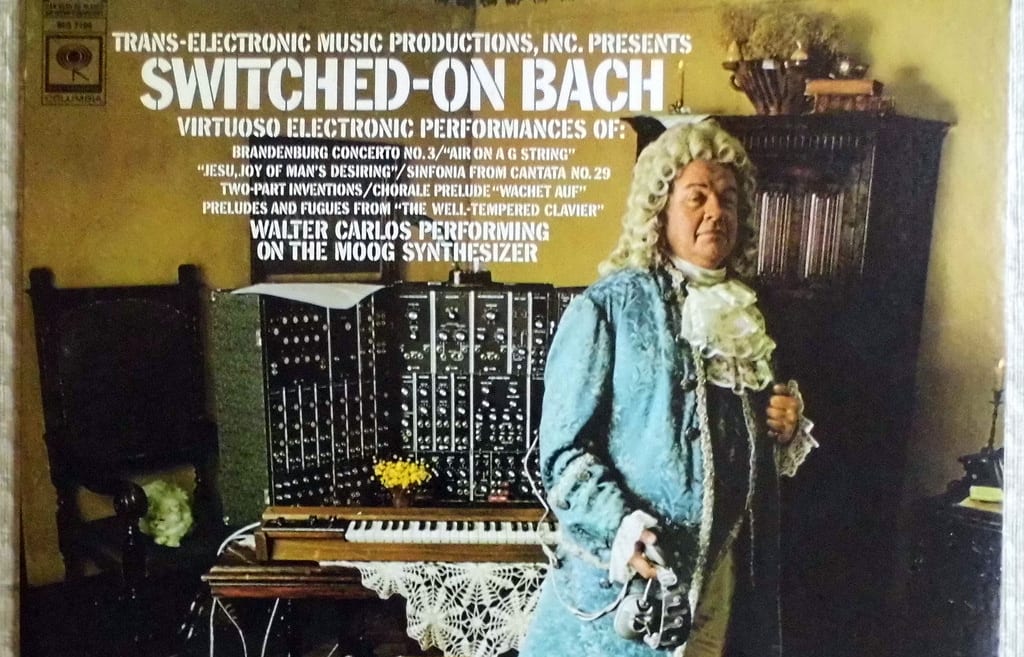 Switched on Bach album artwork