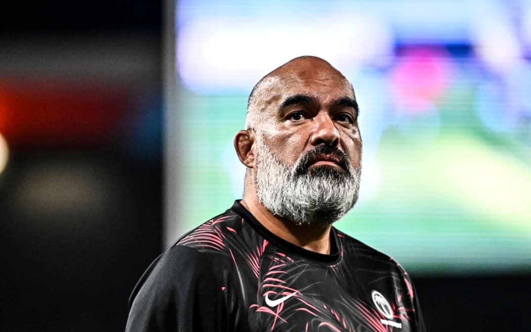 Fiji rugby coach Simon Raiwalui.