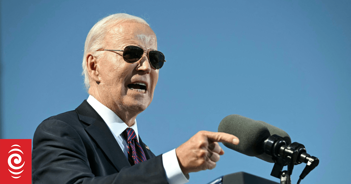 US election: Joe Biden may have handed Trump a big assist with his  'garbage' gaffe | RNZ News