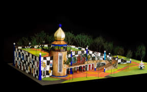 Hundertwasser Art Centre model.