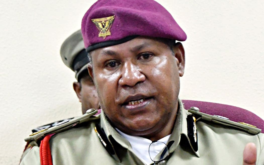 Papua New Guinea's Correctional Services Commissioner, Stephen Pokanis.