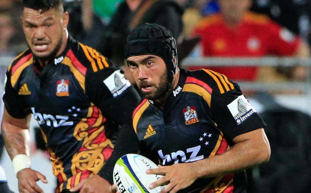 Chiefs midfielder Charlie Ngatai in action.