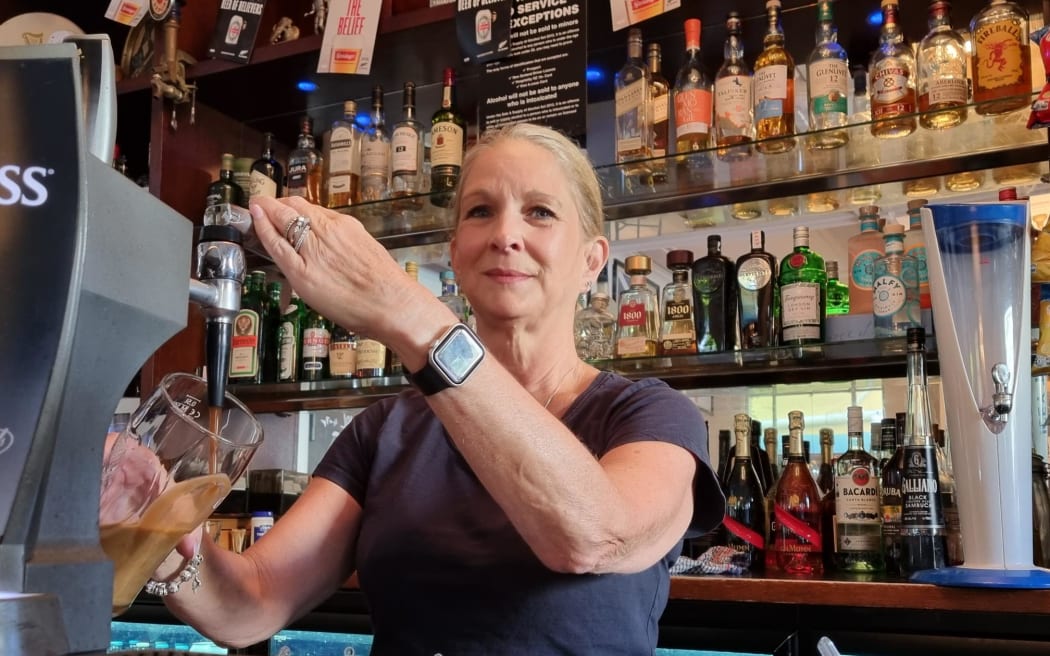 Liz Sloan, co-owner of The Patriot