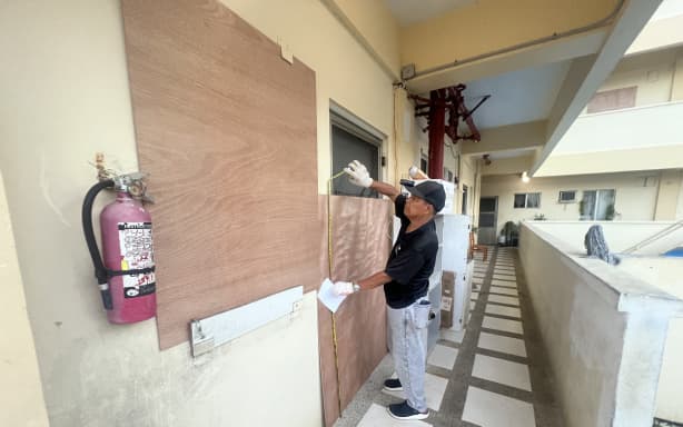 The US National Weather Service in Guam said Friday that Bavi had strengthened overnight into a Category 1 typhoon with maximum sustained winds of 80 mph (130kph).