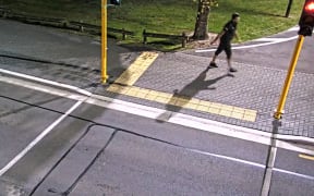 Police have obtained a video of the man walking on Middleton Road, near the intersection of Suva Street, in Christchurch at 5 am on 3 October.