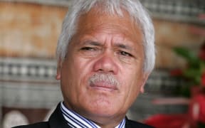 The late Cook Islands PM, Jim Marurai, at the 2006 Pacific Islands Forum summit