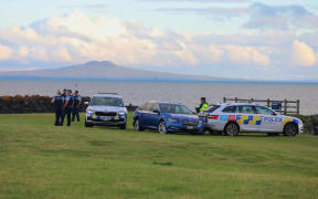 Police at Gulf Harbour