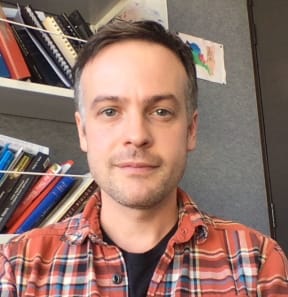 Metagenomics lecturer at Victoria University, Dr Jeremy Owen.