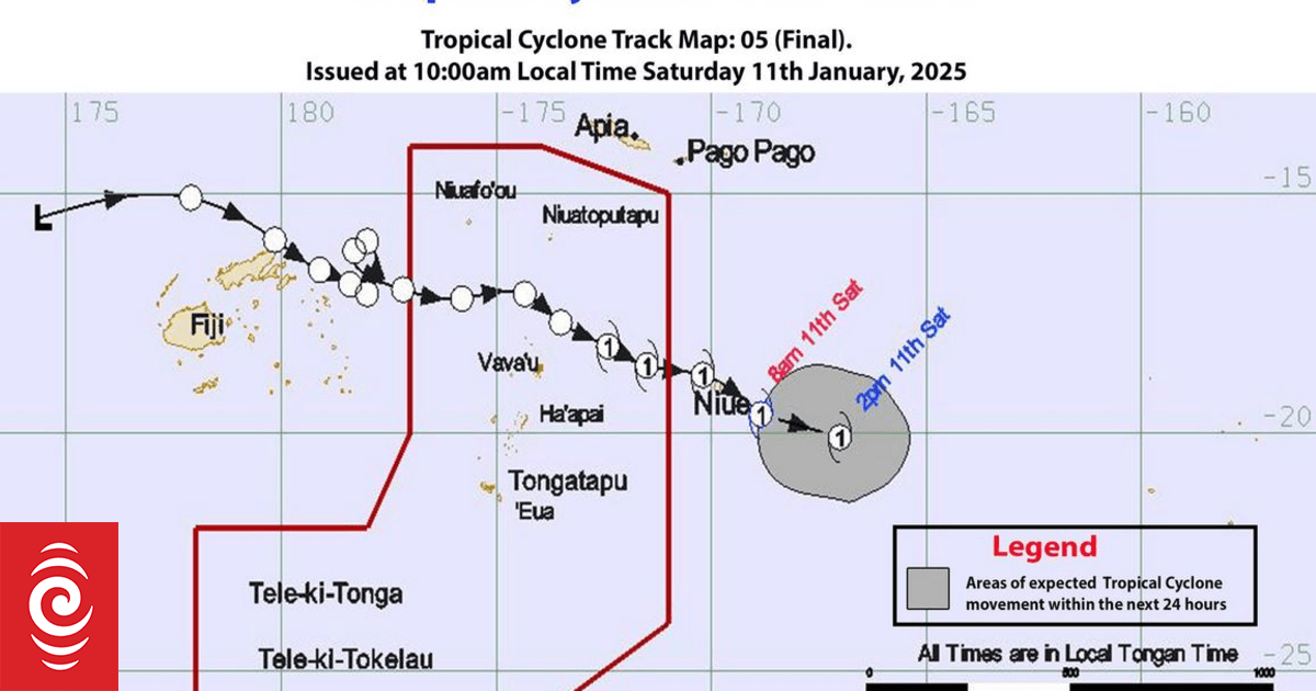 Niue cyclone warning cancelled