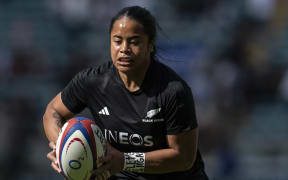 Ayesha Leti-I'iga of the Black Ferns.