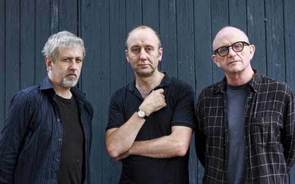 Australian improvisational trio The Necks (left to right) Tony Buck – drums, Lloyd Swanton – bass and Chris Abrahams – piano and organ
