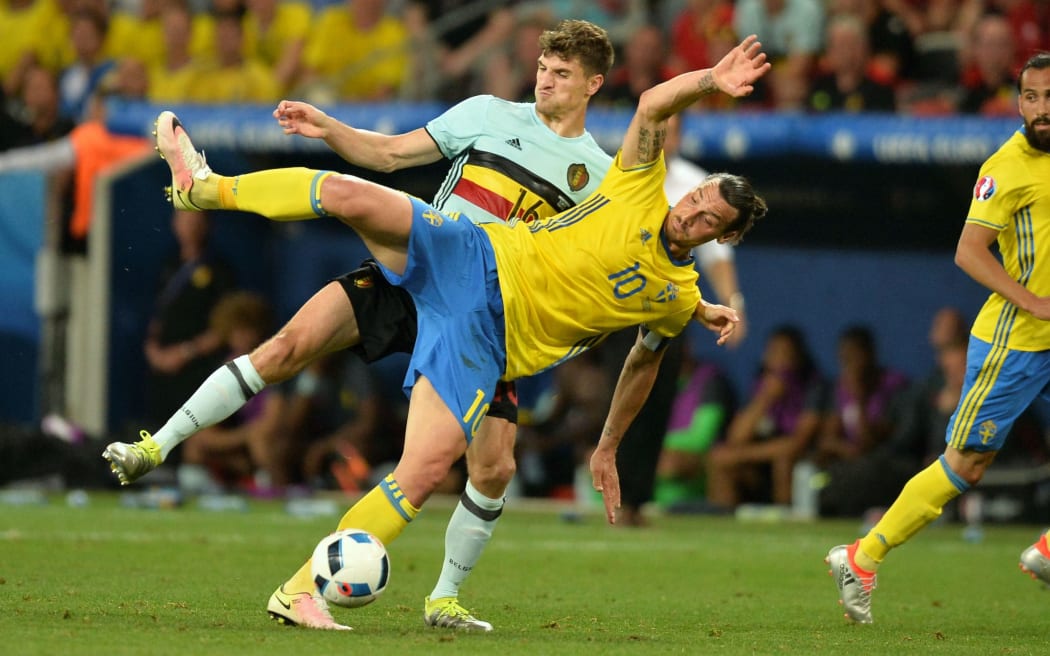 Swedish striker Zlatan Ibrahimovic.