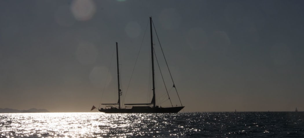 Mikhail Khimich's super yacht Thalia.