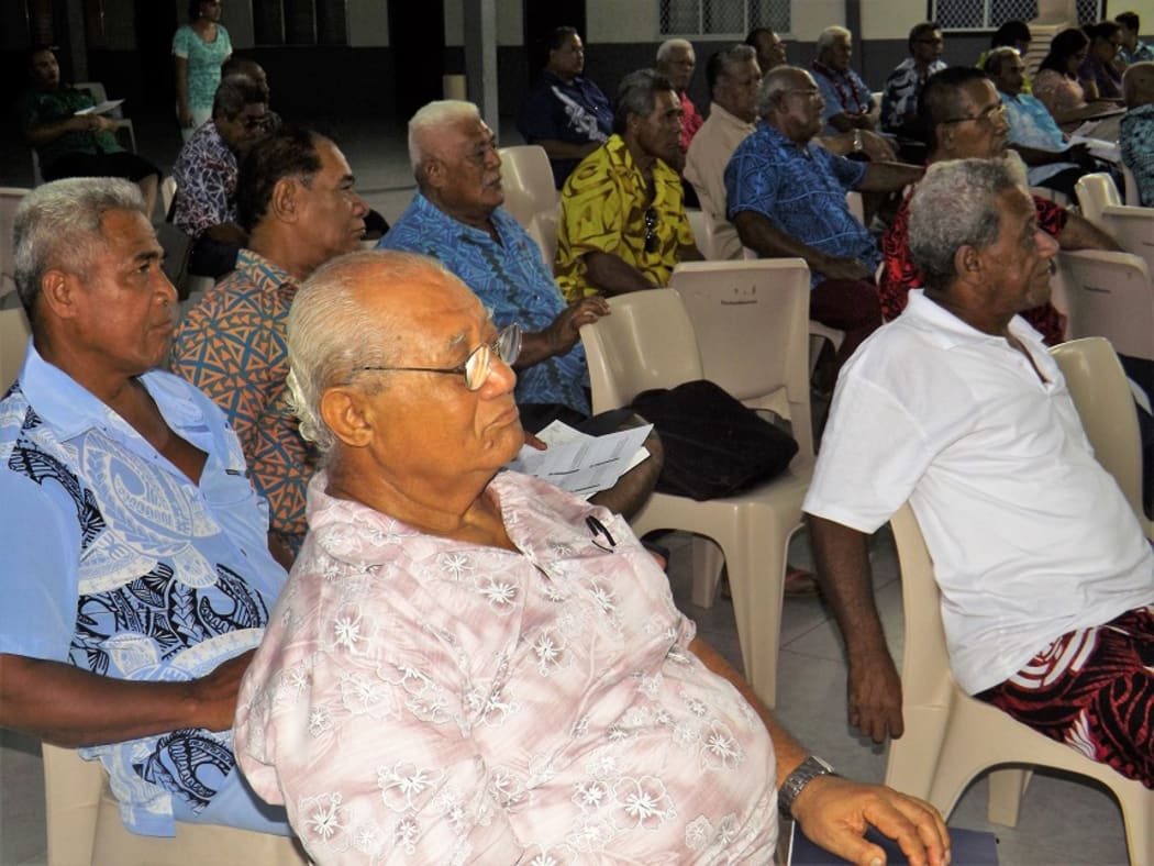 Participants at the Samoa National Security Policy public forum