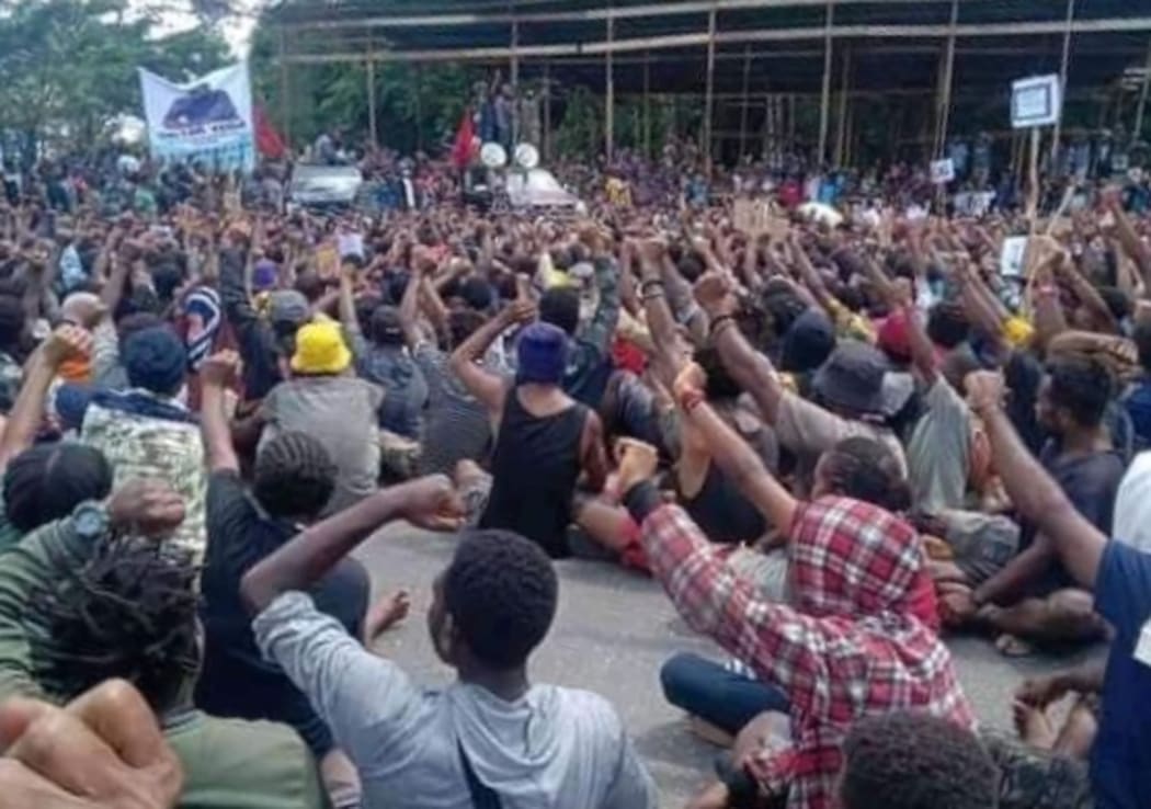 Eight Papuans were reported to have been arrested for a public demonstration in Yahukimo, 16 August, 2021