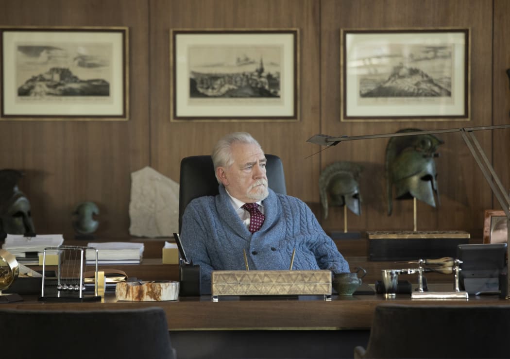 Brian Cox as patriarch and mogul Logan Roy in Succession.