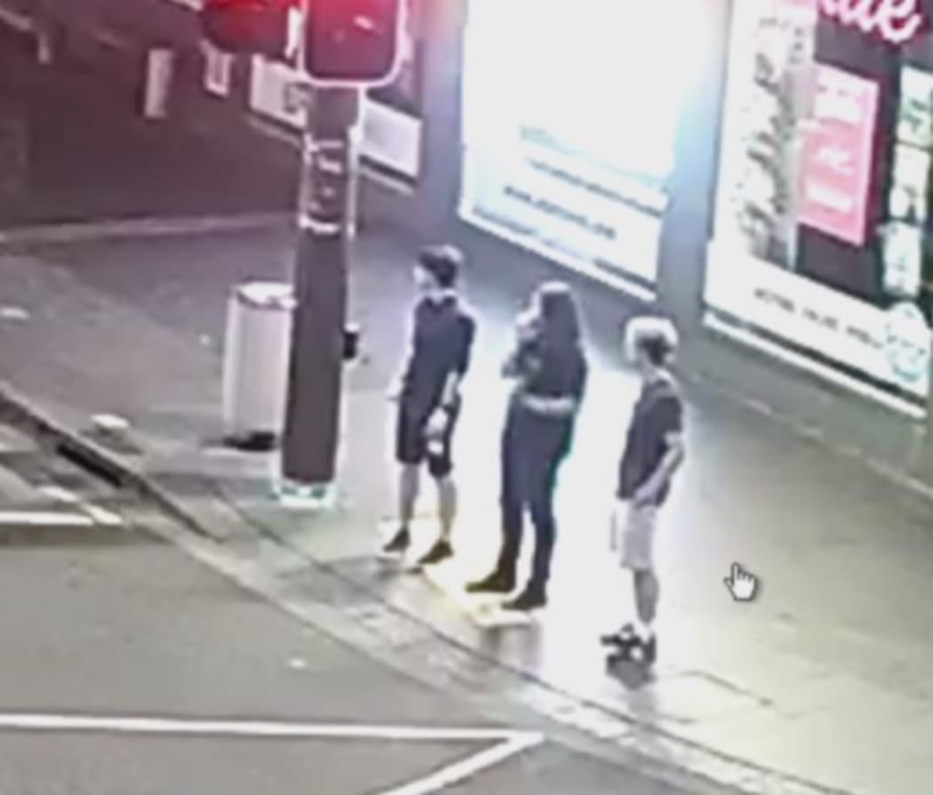 Police said these three men may have witnessed the assault.
