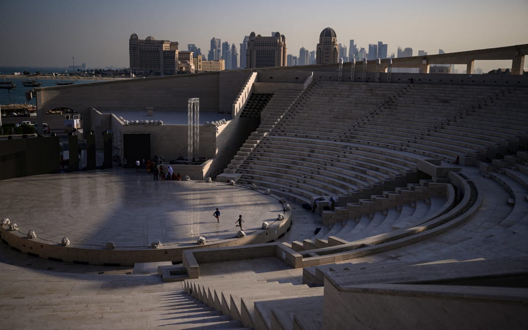 The amphitheatre in Katara Cultural Village in Doha.