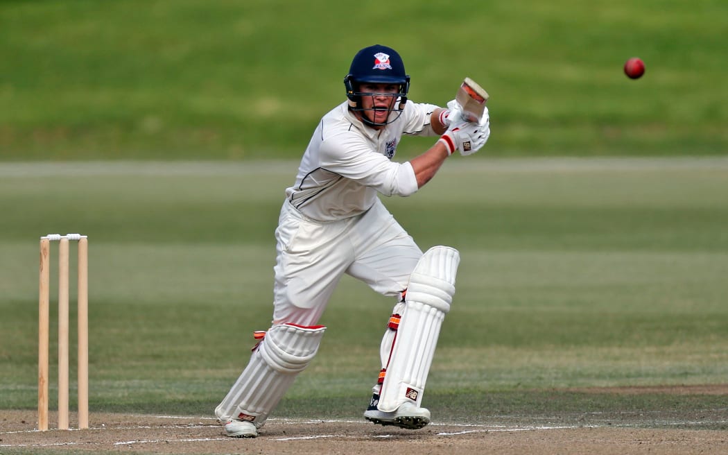 Auckland batsman Glenn Phillips.