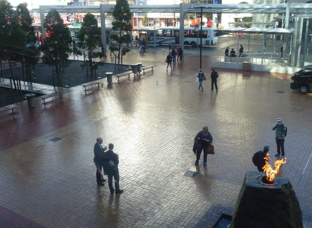 Auckland's Queen Elizabeth Square.