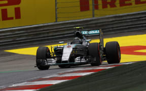 Nico Rosberg in action in Austria