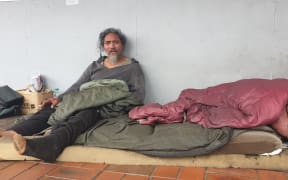 Rough sleeper Derek in Hawera, South Taranaki
