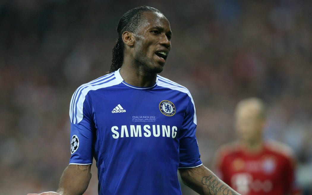 Chelsea footballer Didier Drogba