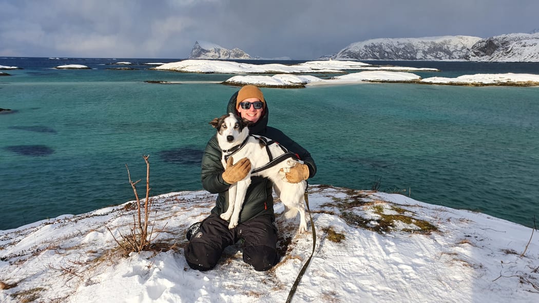 Chris Long at Sommarøy near Tromsø, Norway.