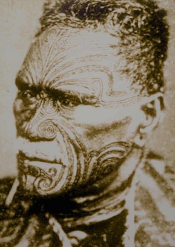Contemporary photo of King Tawhiao.