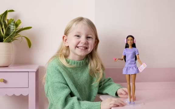 Autistic Barbie has her own fidget spinner.