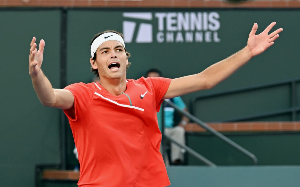Taylor Fritz of the United States.