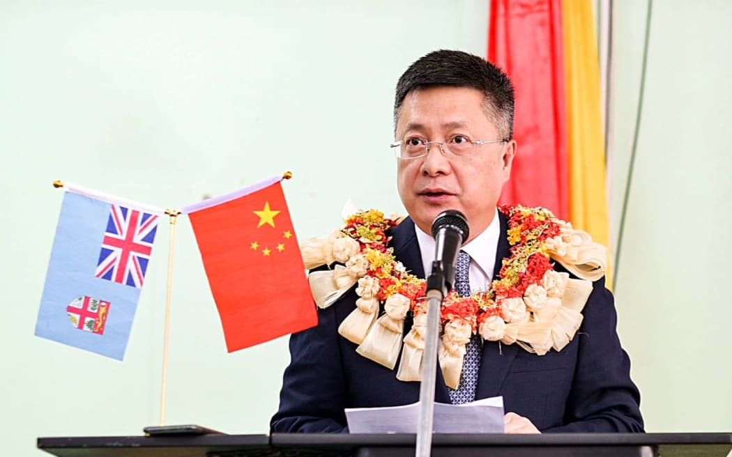 Chinese ambassador to Fiji Qian Bo.