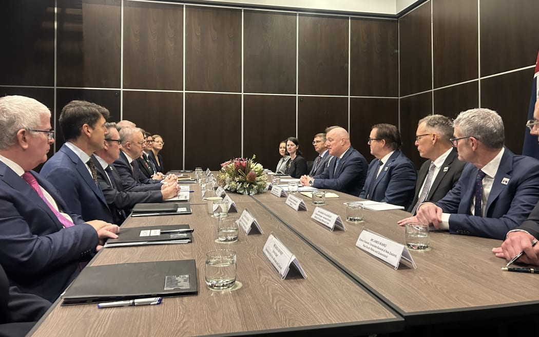 Prime Minister Christopher Luxon and his Australian counterpart Anthony Albanese have held a joint press conference, following Saturday’s leader’s meeting.