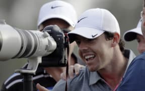 The Northern Irish golfer Rory McIlroy.