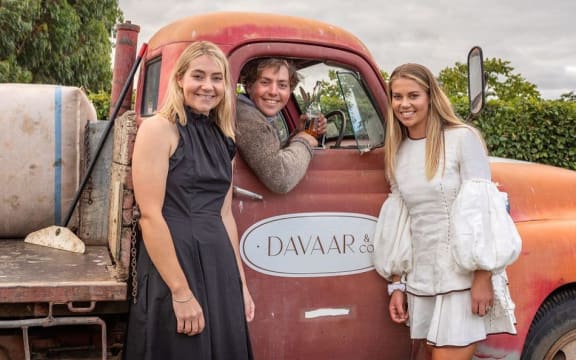 Kate, Ben and Anna Macdonald of Davaar Station in Fiordland