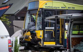 Bus crash in Lower Hutt