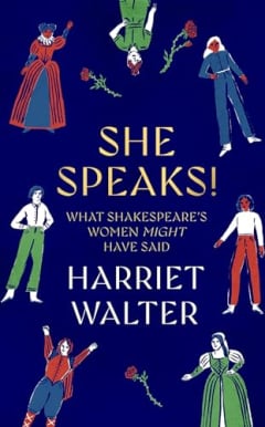 The cover of She Speaks! by Harriet Walter.