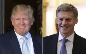 Donald Trump and Bill English