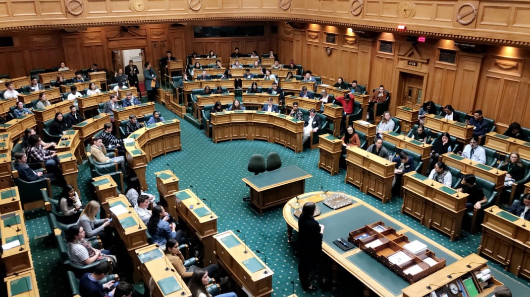 Youth MPs debate during Youth Parliament 2019.