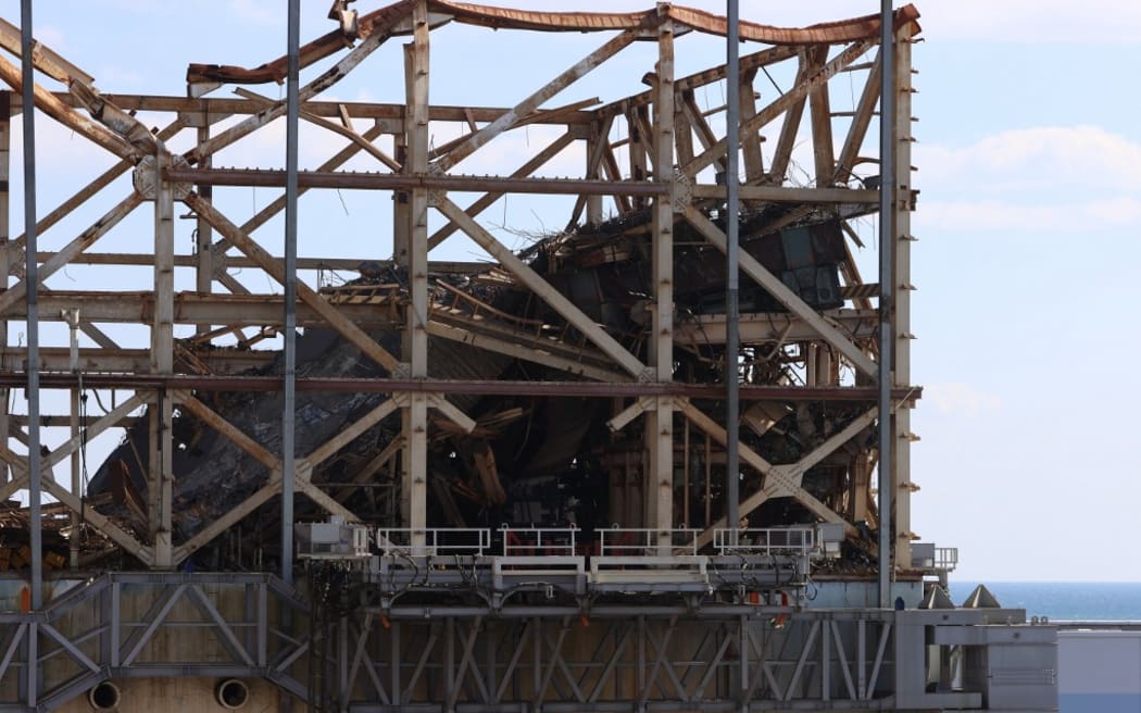 Reactor 1 of Fukushima No. 1 Nuclear Power Plant  in Okuma, Fukushima.
