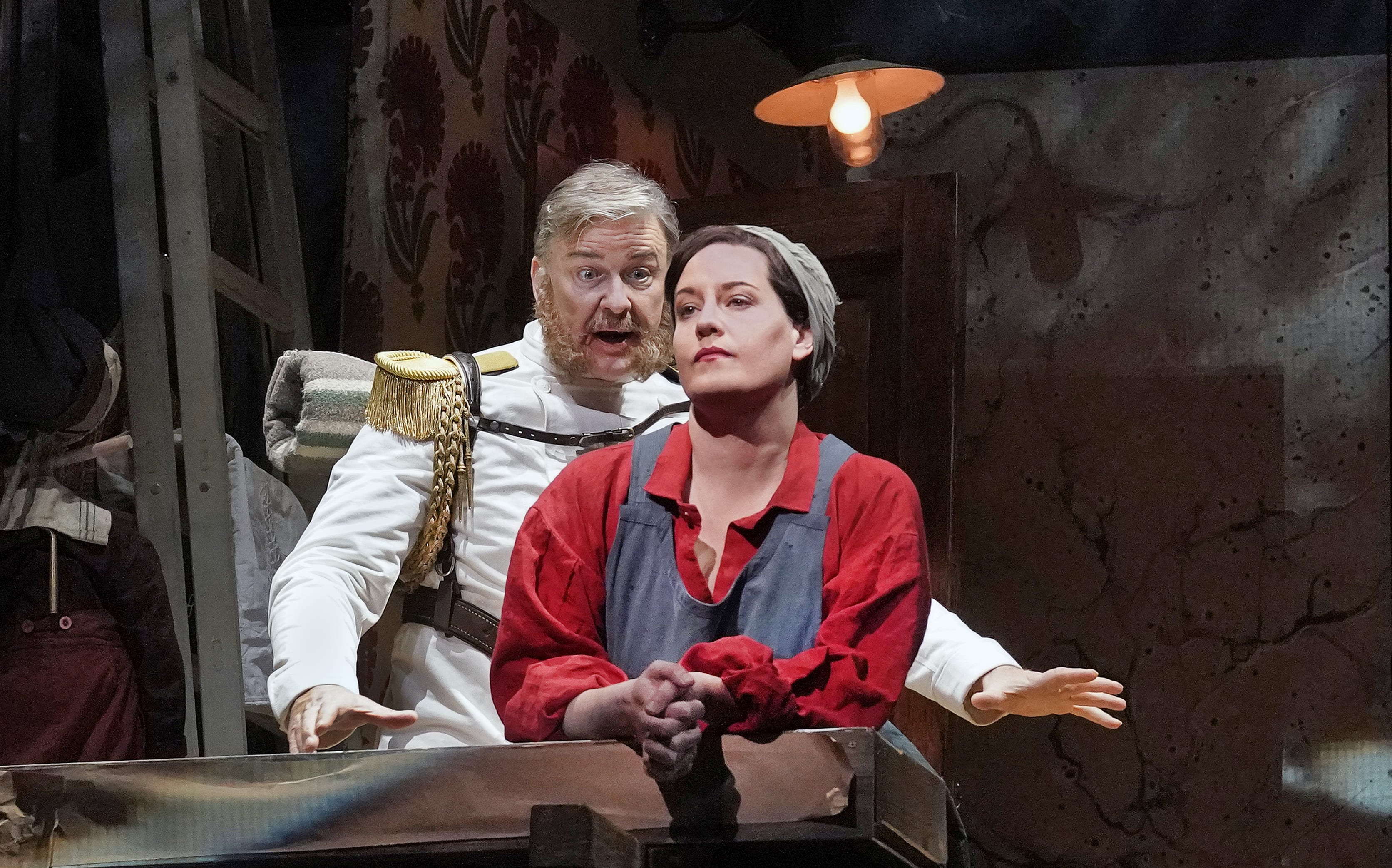 Christopher Ventris as Drum Major & Elzs van den Heever as Marie