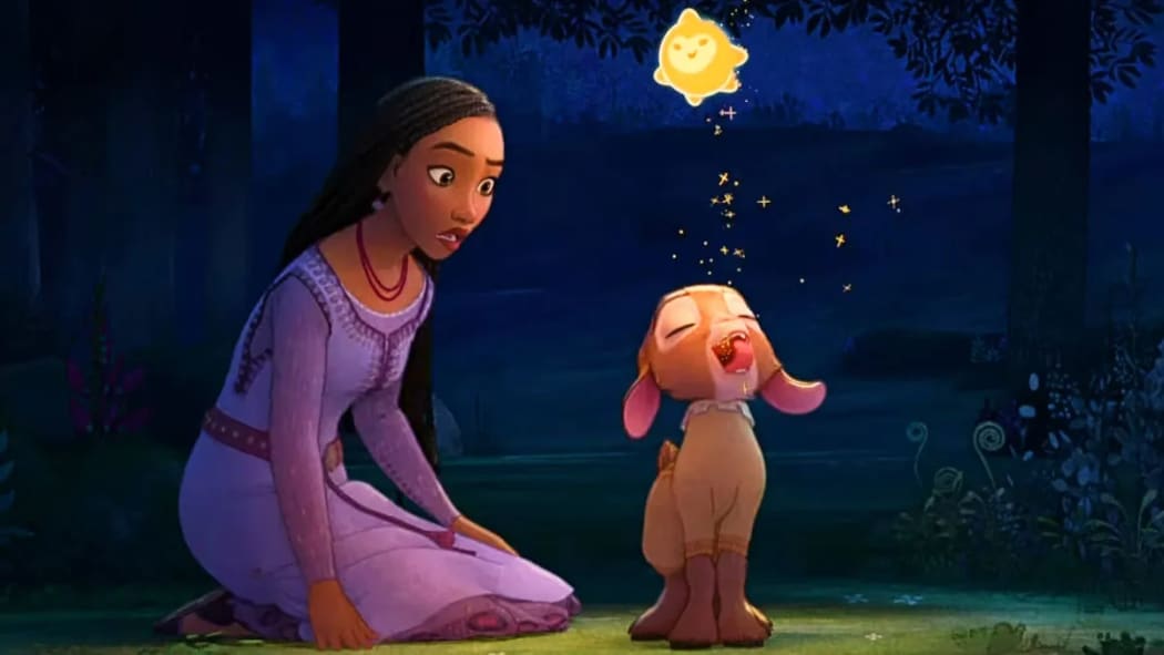 Still from the 2023 animated film Wish