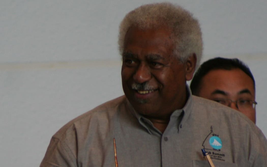 Kanak leader Roch Wamytan