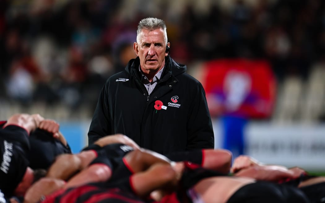 Crusaders coach Rob Penney.